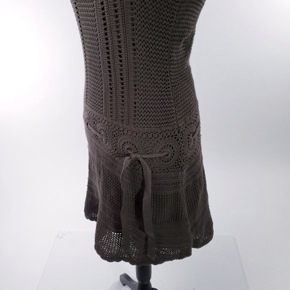 Athleta Brown Knit Dress XS Boho Festival - Picture 5 of 10